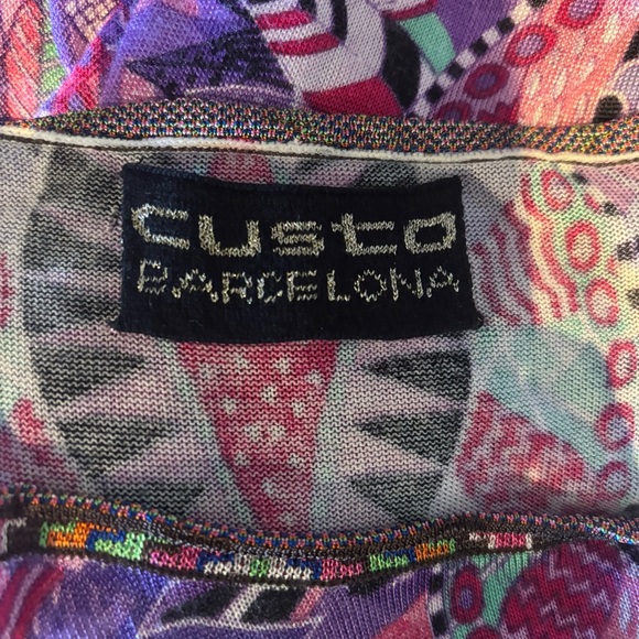 CUSTO BARCELONA Vintage Knit Dress/ Cover-Up Size Medium - Picture 4 of 6